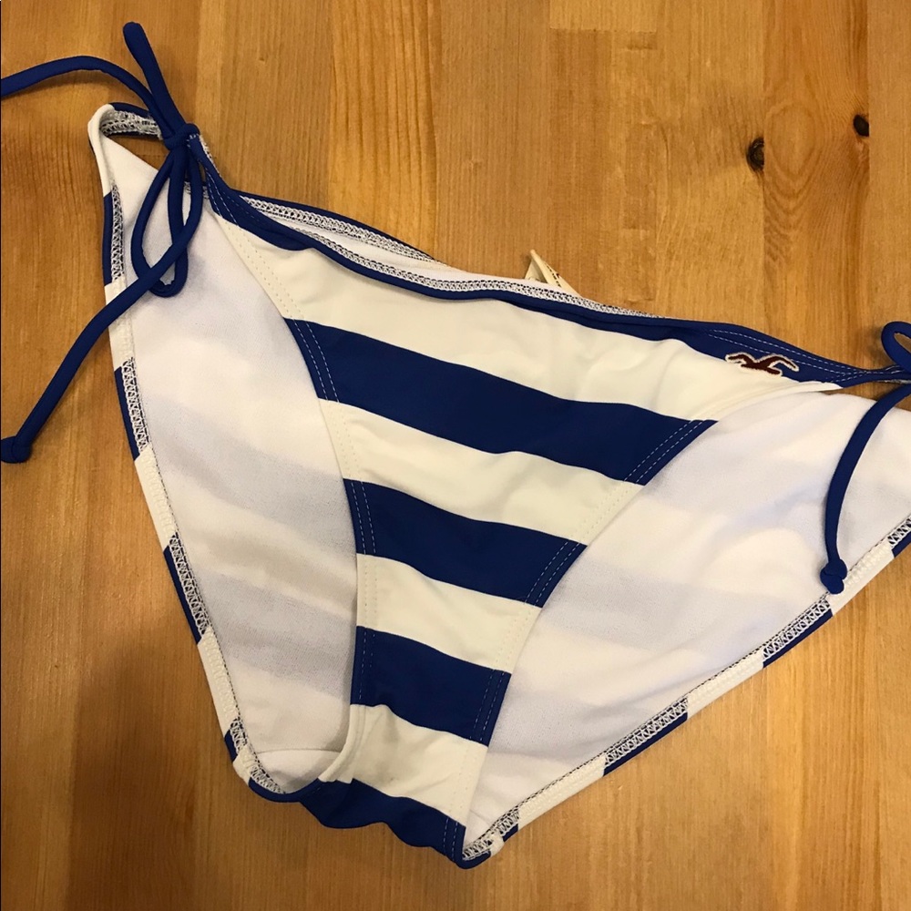 Hollister Striped Bikini Bottoms